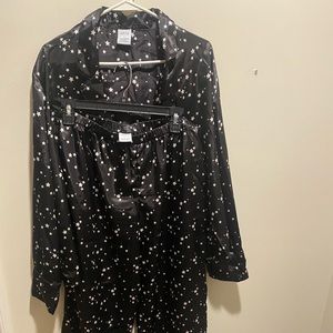 Polyester Star-Pattern pajama set